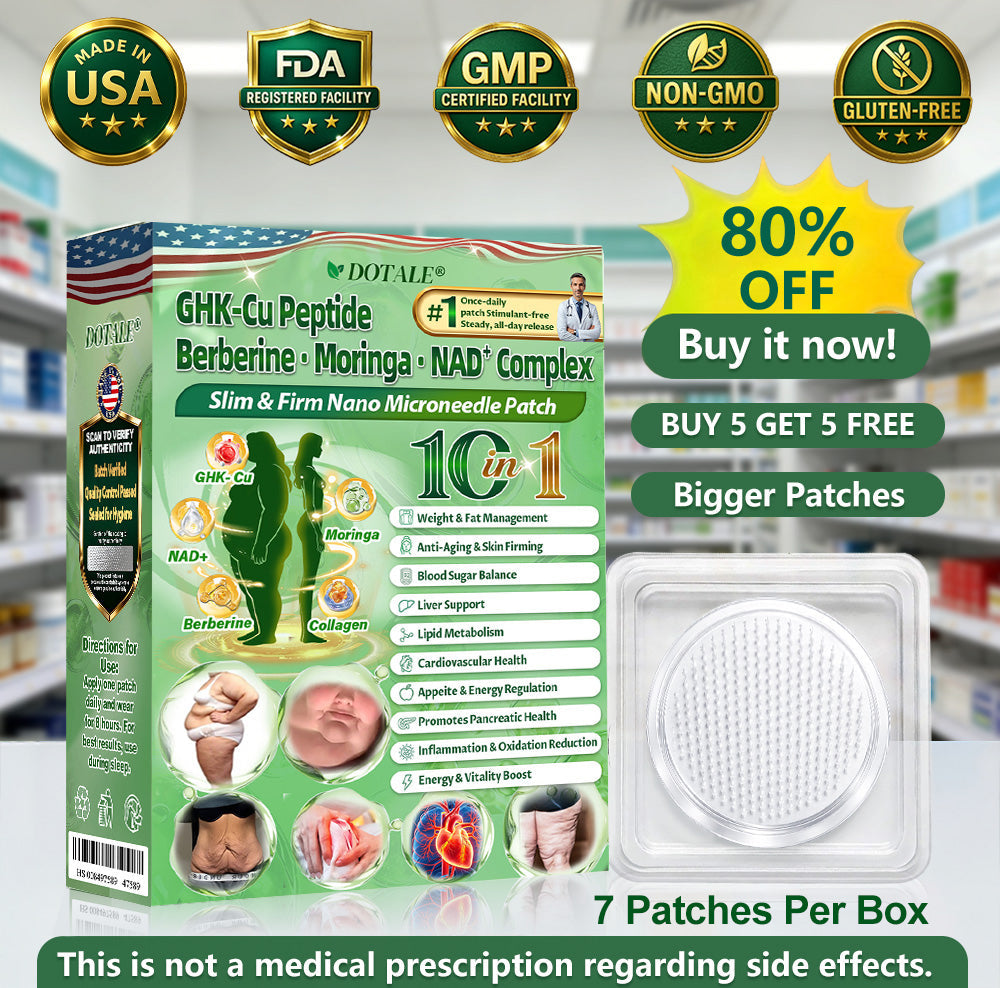𝑫𝑶𝑻𝑨𝑳𝑬® 𝑺𝒍𝒊𝒎 & 𝑭𝒊𝒓𝒎 𝑵𝒂𝒏𝒐 𝑴𝒊𝒄𝒓𝒐𝒏𝒆𝒆𝒅𝒍𝒆 𝑷𝒂𝒕𝒄𝒉🎁 𝒘𝒊𝒕𝒉 𝑮𝑯𝑲-𝑪𝒖 𝑷𝒆𝒑𝒕𝒊𝒅𝒆 · 𝑩𝒆𝒓𝒃𝒆𝒓𝒊𝒏𝒆 · 𝑴𝒐𝒓𝒊𝒏𝒈𝒂 · 𝑵𝑨𝑫⁺ 𝑪𝒐𝒎𝒑𝒍𝒆𝒙 𝐅𝐨𝐫 𝐨𝐛𝐞𝐬𝐢𝐭𝐲, 𝗟𝗼𝗼𝘀𝗲 𝘀𝗸𝗶𝗻,𝐝𝐢𝐚𝐛𝐞𝐭𝐞𝐬, 𝐬𝐥𝐞𝐞𝐩 𝐚𝐩𝐧𝐞𝐚, 𝐣𝐨𝐢𝐧𝐭 𝐢𝐬𝐬𝐮𝐞𝐬, 𝐚𝐧𝐝 𝐦𝐨𝐫𝐞